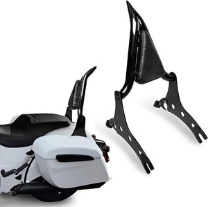 $170 Detachable Sissy Bar Passenger Backrest for Indian Springfield Dark HorseChallengerChieftainRoadmasterPursuit Vintage Chief Limited 14-up Accessories (Gloss Black)