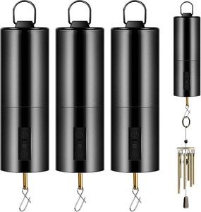 Honoson 2 Pcs Hanging Rotating Motor Wind Spinner, Hanging Display, Black  Hanging Display, Multi-purposes Rotatable Hook for Garden Decoration Accessory Supplies