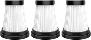 3 Pack Replacement HEPA Filter Compatible with MOOSOO K12 K12 Pro K13 Cordless Handheld Vacuum Cleaner Filter Accessories