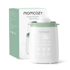 $34 Momcozy Bottle Warmer for Baby, Fast Heating Breastmilk for All Bottles  Newborn Essentials for Mom, Accurate Temperature Control, 10-in-1 Multifunction with Timer, Automatic Shut-Off, One Touch Set