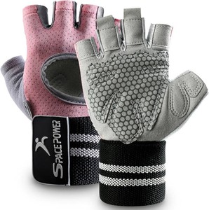 spacepower Workout Gloves, Weight Lifting Gloves for Women&Men, Lightweight Breathable Gym Gloves for Exercise