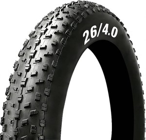 $38 Fat Tire 20x4.026x4.0 Inch Replacement Bicycle Tire High-Performance and All-Terrain Folding Electric MTB Electric Bike Fat Tire for Offroad or Trail Riding