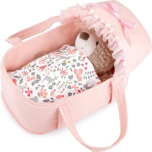 $22 GAGAKU Baby Doll Bassinet Carrier for Dolls up to 12 Inch for Kids Toddlers  Accessories for Baby Dolls, Stuffed Animals, Soft Plush Dolls