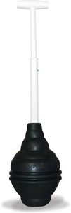 Korky BeehiveMAX Heavy Duty Toilet Plunger - Seals All Bowl Shapes   Powerful Clog Removal