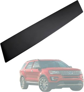 $23 Flecto 926-449 B Pillar Molding Trim, Front Right Passenger, Gloss Black Applique, Compatible with 2011-2019 Ford Explorer, Replaces BB5Z7820554AB