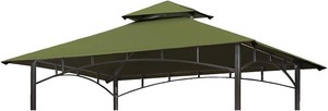 $30 Eurmax USA High Performance Grill Gazebo Canopy Replacement Cover 5x8 BBQ Shelter Top(Lemon Green)