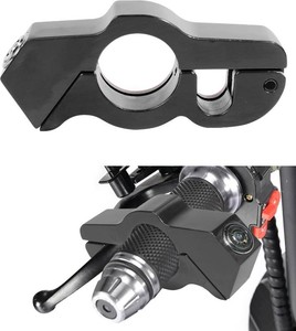 bylikeho Motorcycle Lock, Heavy Duty Anti-Theft Bike Handlebar Lock,Car Accessories Handlebar Throttle Grip Brake Lever Security Motorcycle Locks,Ultimate Security for Motorcycle (Black)