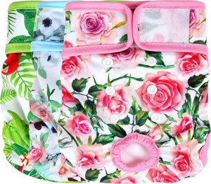 $29 wegreeco Washable Female Dog Diapers (missing pink one) SIZE XXL