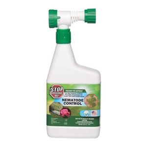 Stop Bugging Me Nematode Pest Control Concentrate for Lawn & Garden Pests   All-Natural, Non-Toxic, Poison Free  Outdoor Use  Liquid Concentrate with Hose Sprayer  32 oz