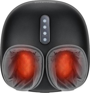 $80 Medcursor Foot Massager with Heat - Shiatsu Feet Massage Machine Delivers Relief for Tired Muscles & Plantar, Deep Kneading Therapy, Multi-Level Settings for Home, Office Use, Size up to 13