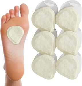 Felt Metatarsal Pads for Women, Men, Skived (14 Thick) - USA Made 6 Pairs  Foot Pads for Women and Men - Ball of Foot Cushions for Pain Relief