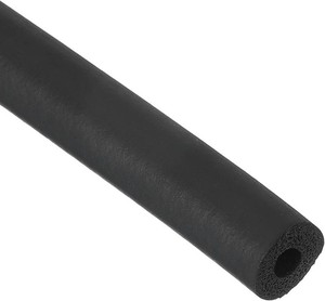 PATIKIL 3mm ID x 9mm OD x 1m Long Pipe Insulation Foam Tube, Pipe Cover Wrap Roll EPDM Bar Tubing for Handle Grip Guitar Stand AC Units, Exercise Machine Handle, Black