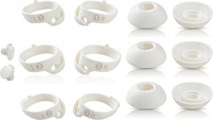 6 Pairs Replacement Ear Tips for Bose QuietComfort Ultra Earbuds (2023)QuietComfort Ultra 2nd Gen Earbuds(2025) & Bose QuietComfort Earbuds II (2022) - Anti-Slip Silicone Wingtip Covers Eartip-White