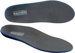$20 WalkHero Plantar Fasciitis Insoles, Arch Support Inserts for Pain Relief  Orthotics Inserts for Flat Feet, Relieve Foot Fatigue, Standing All Day Work Boot Insole (Mens 8-8 12  Womens 10-10 12)