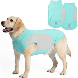 $30 KYEESE 2Pack Dog Cooling Shirt with UPF 50 UV Protection, Blue, 3XL  Reflective Design, Cool Touch, Gentle on Sensitive Skin, Lightweight, Quick Dry, Dog Sun Shirt for Outdoor Activities