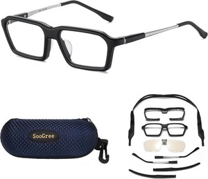 $56 SooGree Sport Glasses for Men Women Basketball Football Sport Goggles Anti Fog Shock Collision Wearable Glasses