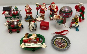 Vintage Collectible Coca-Cola Christmas Ornaments