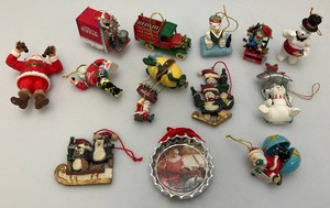 Vintage Collectible Coca-Cola Christmas Ornaments