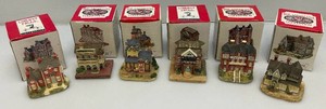 Collectible Vintage The American Collection Miniature Houses And More All In Original Boxes