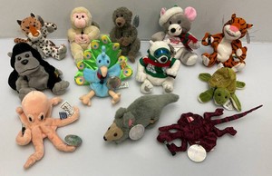Misc. Collectible Coca-Cola Plush Animals With Tags