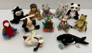Misc. Collectible Coca-Cola Plush Animals With Tags