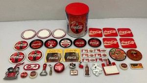 Misc. Coca-Cola Collectible Miniatures With Tin