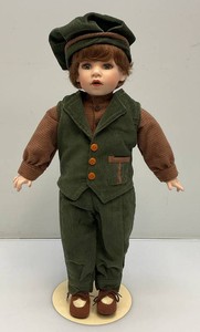 Vintage Collectible Franklin Mint Coca-Cola Doll MATTHEW 19 Heirloom Collector Porcelain Figurine