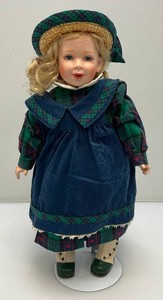 Vintage Collectible Franklin Mint Coca-Cola Doll CAMILLA 19 Heirloom Collector Porcelain Figurine