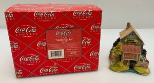 Discontinued Collectible Coca-Cola Country Series Lilliput Lane Mill Saturday Night Jive Miniature With Original Box