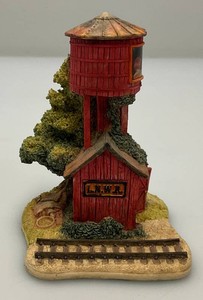 Discontinued Collectible Coca-Cola Country Series Lilliput Lane LNWR Water Tower Wet Your Whistle Miniature
