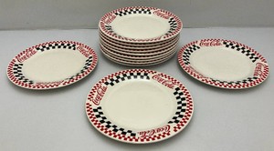 10.5 Coca-Cola Collectible Plates