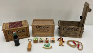 Misc. Coca-Cola Collectibles Crate Scooter Missing Wheels