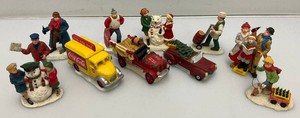 Vintage Coca-Cola Town Square Collection Miniatures Figurines