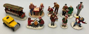 Vintage Coca-Cola Town Square Collection Miniatures Figurines