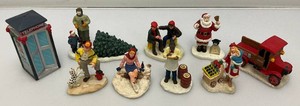 Vintage Coca-Cola Town Square Collection Miniatures Figurines