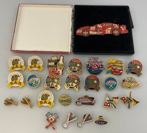 Misc. Collectible NASCAR Collectors Pins And More