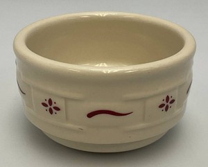 Vintage Woven Traditions By LONGABERGER Small Bowl 2 x 3.25