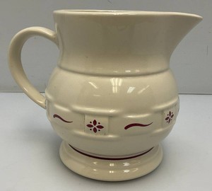 Vintage Woven Traditions By LONGABERGER Pitcher 7 x 7.25
