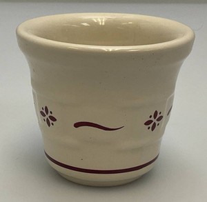 Vintage Woven Traditions By LONGABERGER Miniature Flower Pot 2.5 x 3