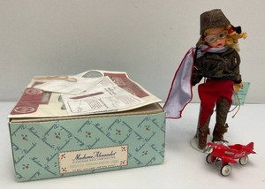 Vintage Collectible Madame Alexander American Aviation Coca-Cola Doll In Original Box