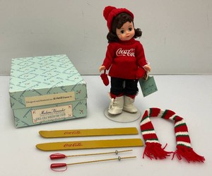 Vintage Collectible Madame Alexander Coca-Cola Winter Fun Doll In Original Box