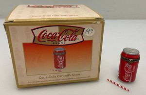 Vintage Collectible Miniature Coca-Cola Can Trinket Box In Original Box