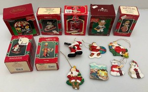 Group Of Misc. Collectible Christmas Ornaments In Original Boxes Including Coca-Cola And More