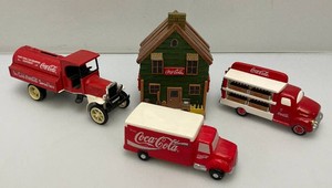 Misc. Coca-Cola Collectibles Including Coca-Cola Die Cast Truck Bank And More