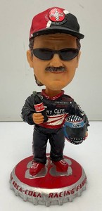 Vintage Limited Edition Coca-Cola NASCAR Racing Family  DALE JARRETT Collectible Bobble Head Figure 3755000
