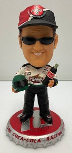 Vintage Limited Edition Coca-Cola NASCAR Racing Family Bobby Labonte Collectible Bobble Head Figure 11525000