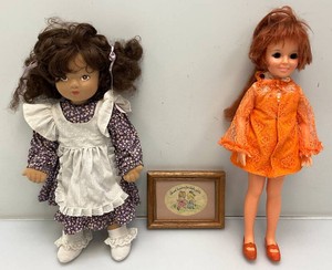 Vintage 1969 Ideal Brand Beautiful CRISSY Doll And More