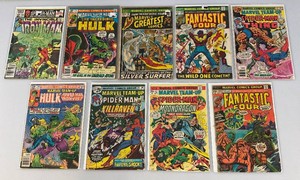Misc. Old Comics Including Iron Man And More (Bagged And Carded)