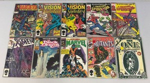 Misc. Old Collectible Marvel Comics Including  Daredevil And More (Bagged)