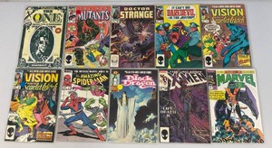 Misc. Old Collectible Marvel Comics Including  Dr. Strange And More (Bagged)